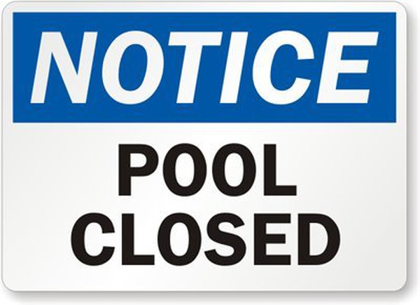 Pool Closed Town of Valdese